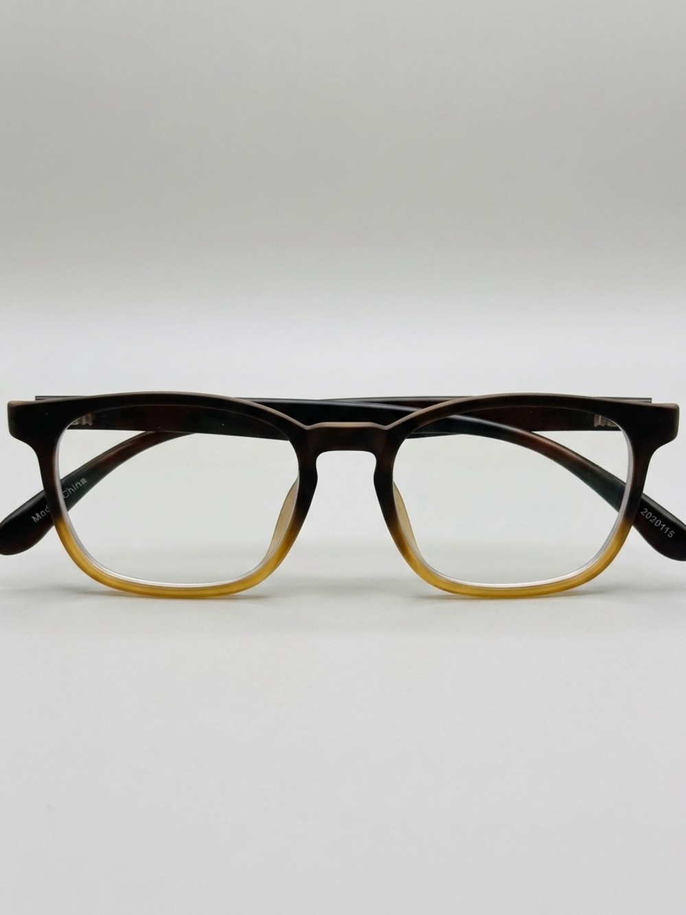 Zenni Optical Ombre Square Glasses Excellent Condition